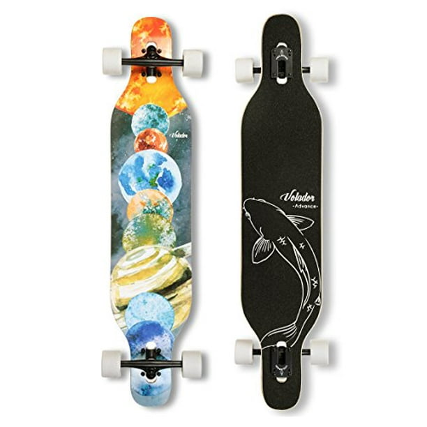 Drop Through Deck - Camber concave 42inch Freeride Longboard Complete Cruiser